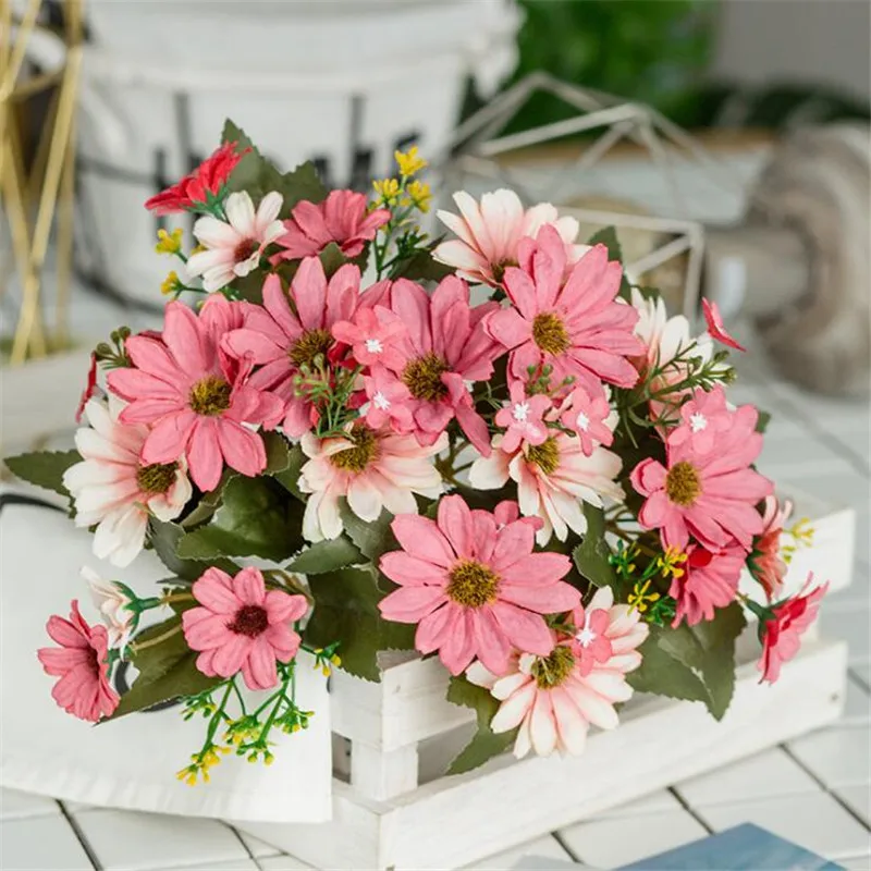 Большой искусственный подсолнух Шелковый цветок для свадьбы повторное