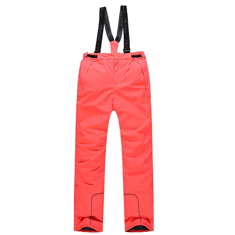 Детские зимние лыжные штаны уличные теплые для сноубординга водонепроницаемые