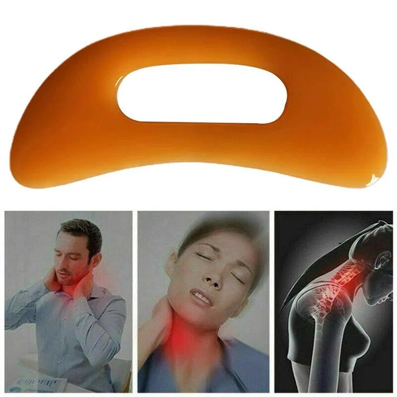 

Health Care Slimming Resin Board Back Arm Plate Meridian Scraper Relaxation Massage Blood Circulation Neck To H8Y4