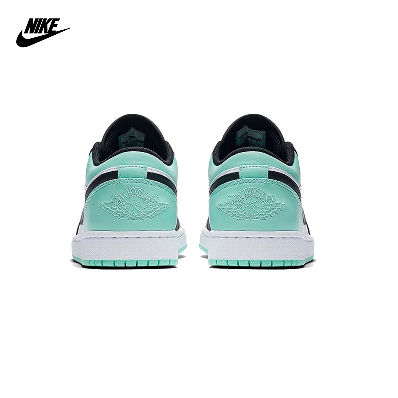 

AJ1 Low Black Toe Mint Green Men's Shoes High Quality Comfortable Athletic Basketball Shoes U778-44 A