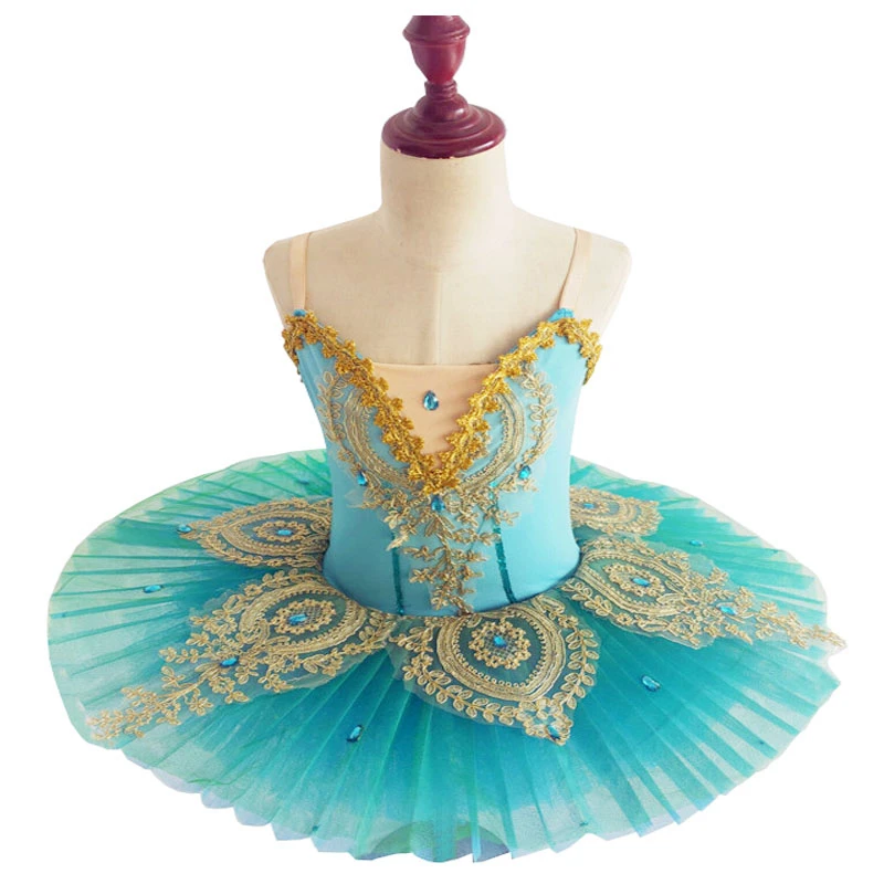 

Costume de Ballet Tutu pour filles, robe de danse professionnelle pour enfants, spectacle sur scène