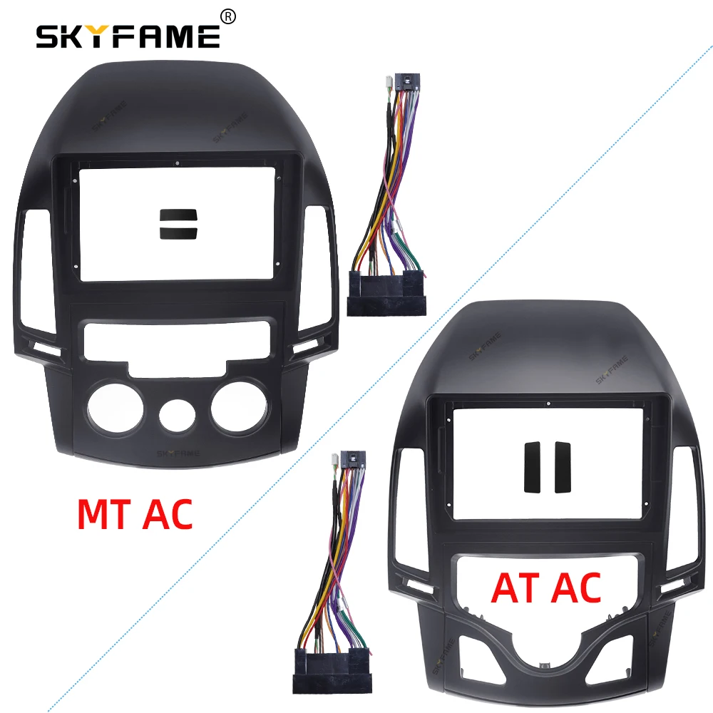 

SKYFAME Car Frame Cable For HYUNDAI i30 2007-2011 Android Big Screen Dask Kit Fascia Frame