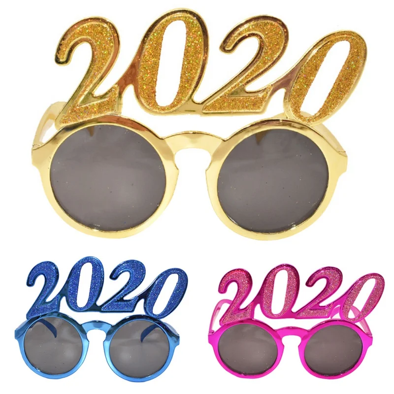2020 новогодние очки унисекс забавные блестящие Дэдпул новый год для вечеринки