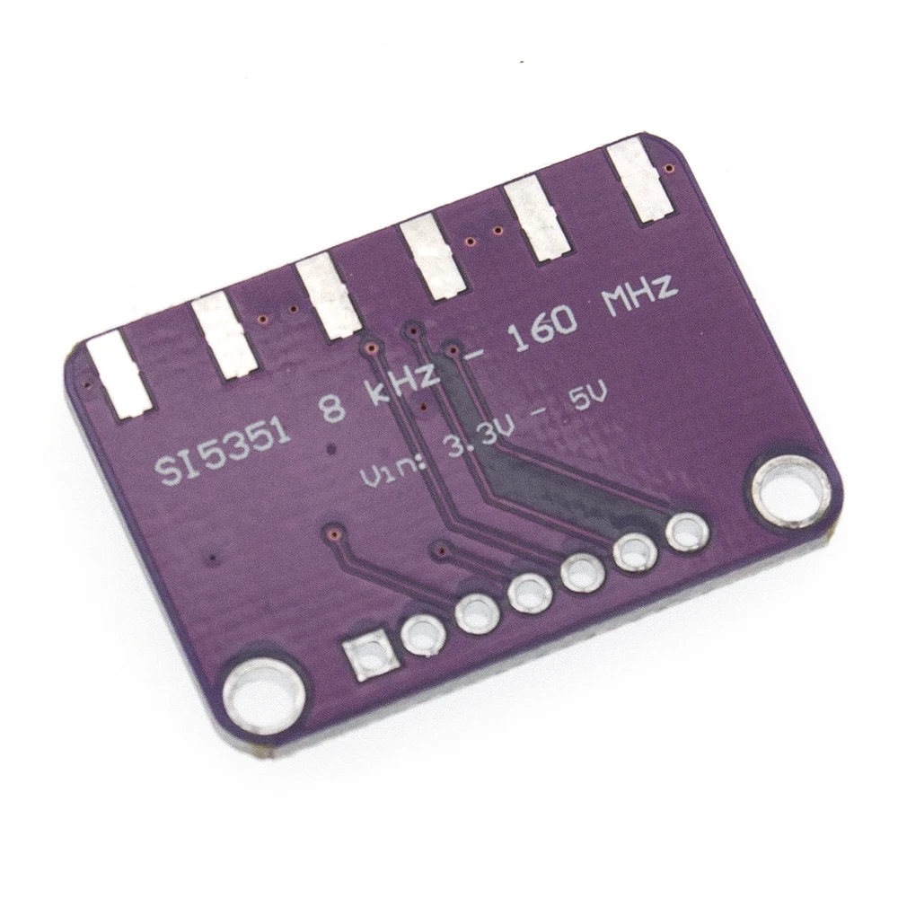 Модуль генератора сигналов для Arduino 3 в 5 пост. Тока Si5351A Si5351 I2C 8 кГц 160