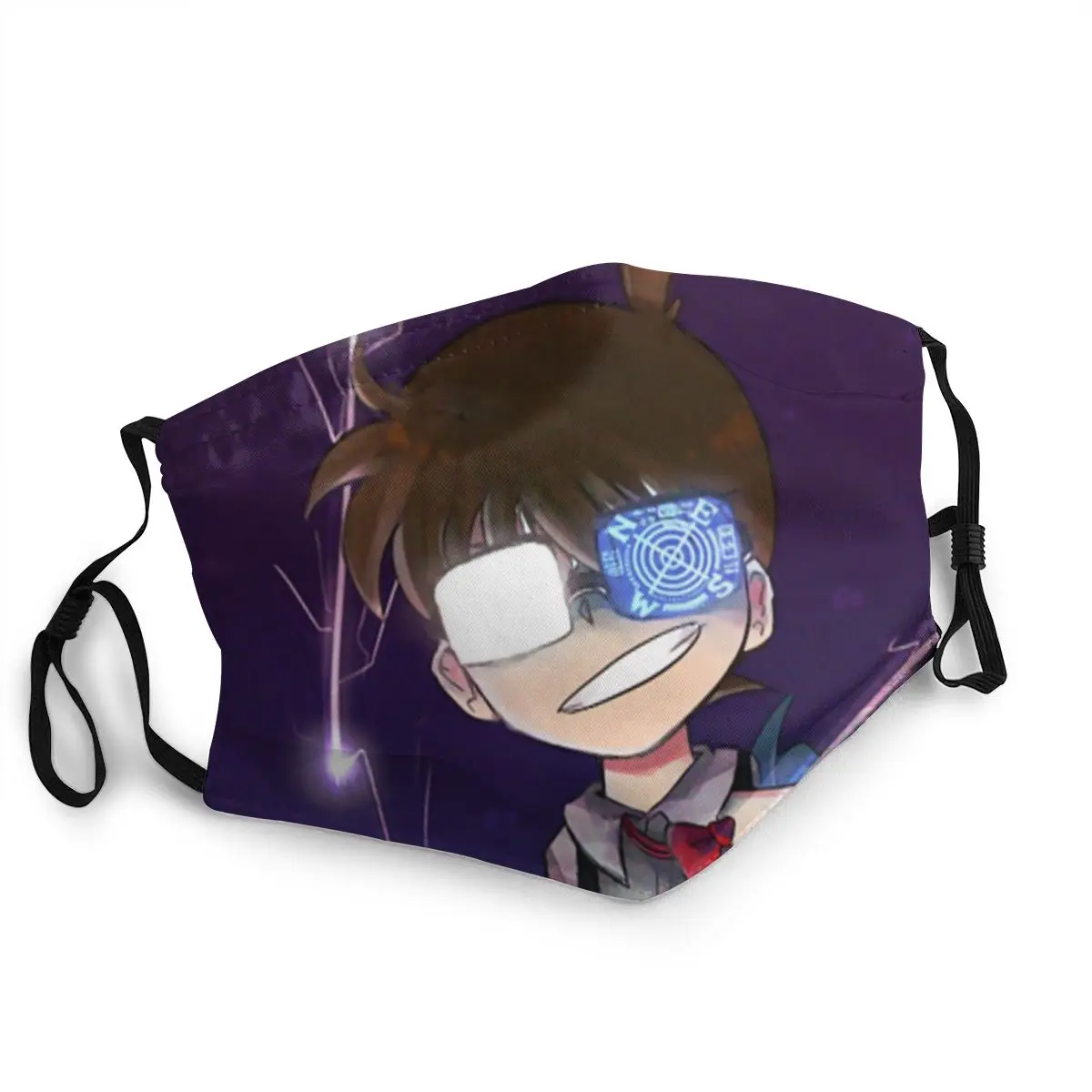 Многоразовая маска для лица Detective Conan унисекс японская противотуманная защитная