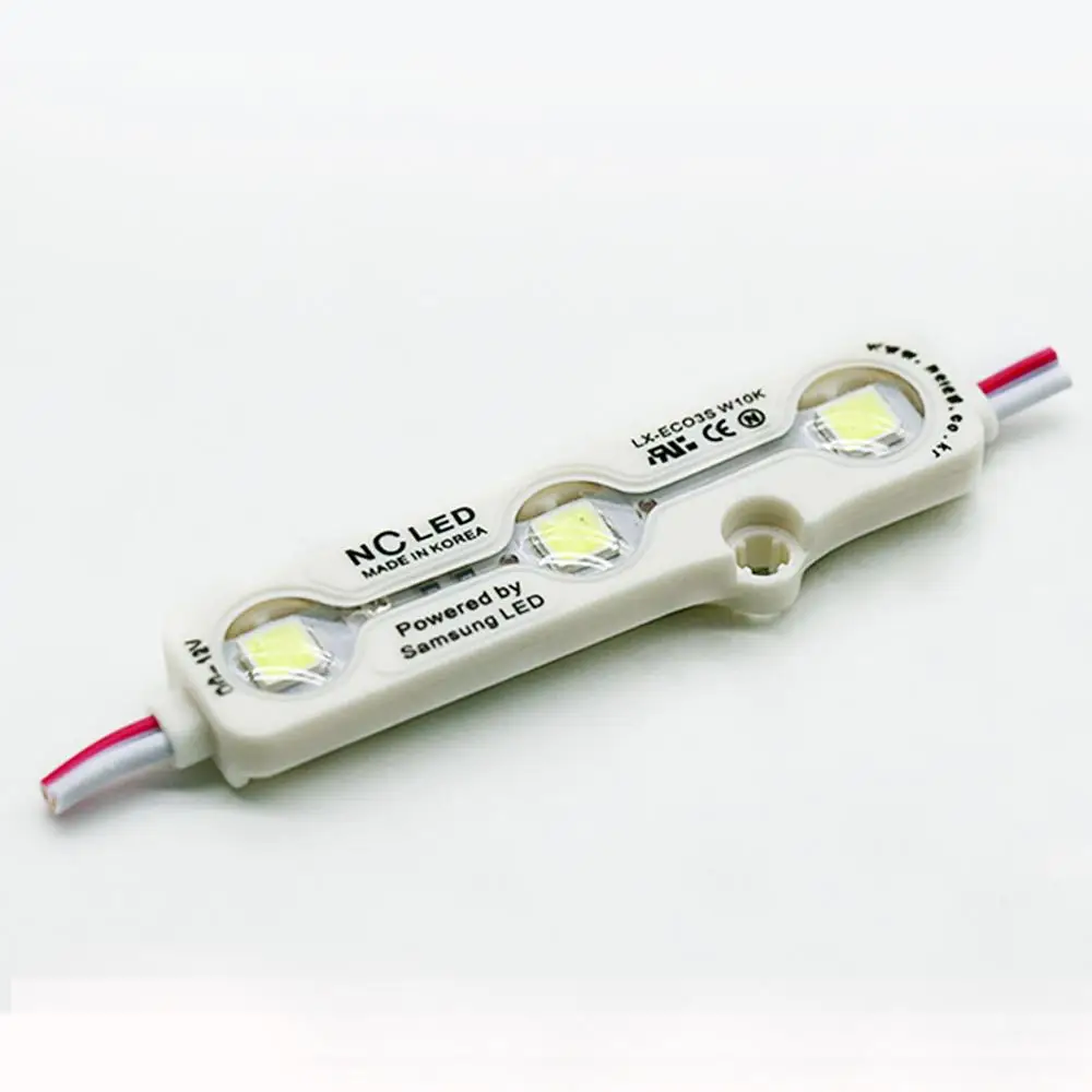 Впрыска светодиодный модуль водонепроницаемый SMD 5054 LED подсветка DC12V SMD5054 3led IP68