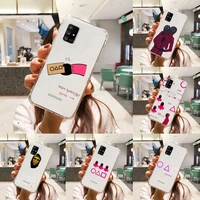 squid game phone case transparent for samsung a51 a50 a71 a70 a81 m60s note s21 s 20 10 9 8 11 e plus ultra