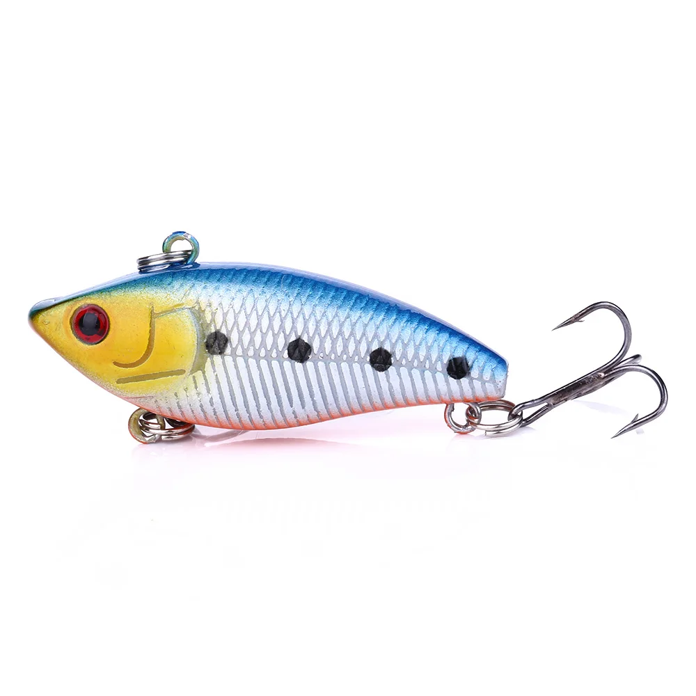 1 шт. зимние приманки для ловли рыбы твердая мини-приманка 5CM 6G VIB со свинцом внутри