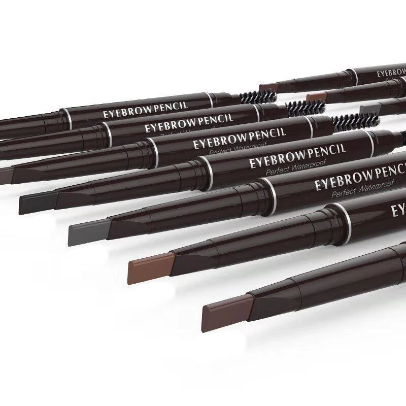 

New Eyebrow Pencil With Brush Rotation Double Head Eyebrow Pen Long-Lasting Natural Eye Makeup Brow Enhancer Tint Women Beauty