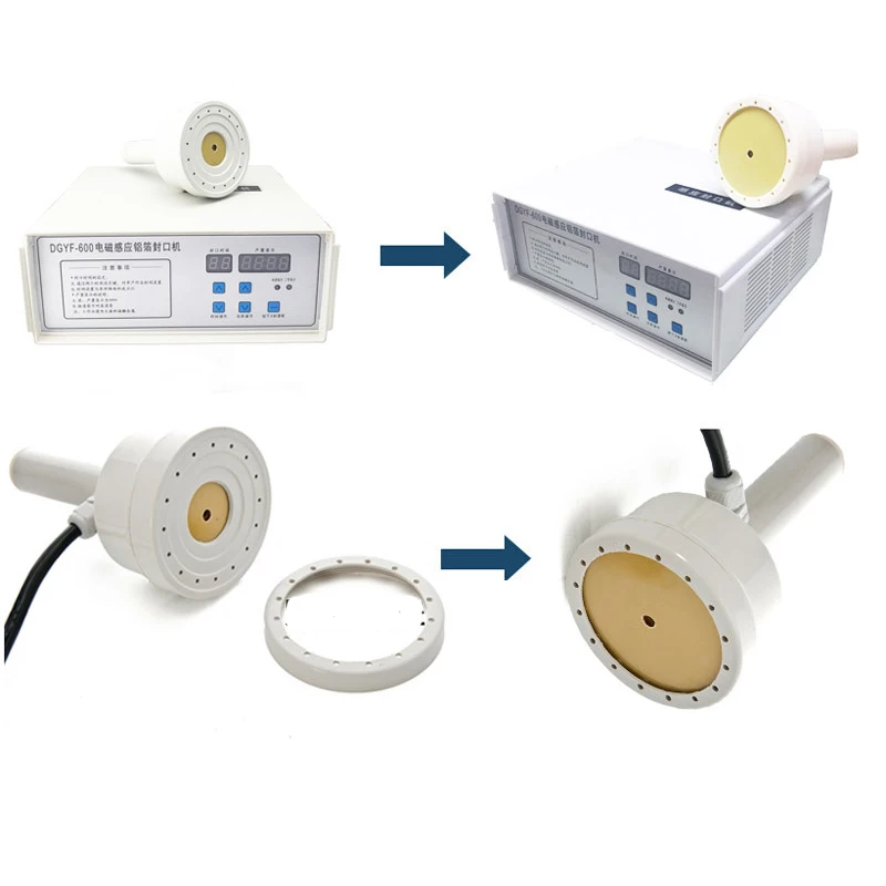Регулируемый 20 85 мм Ручной Индукционный герметик ручная машина для