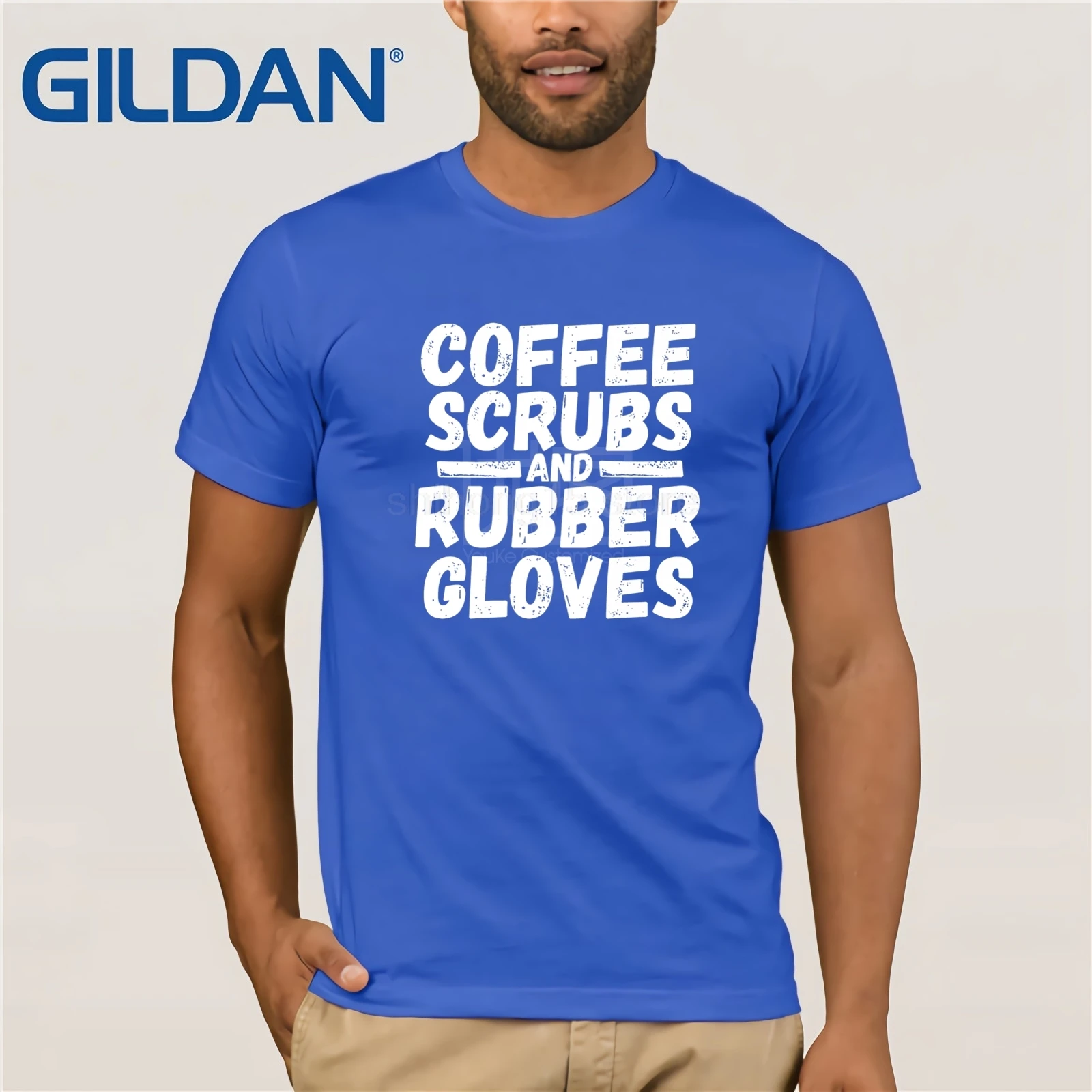 Хирургические технологии рубашка кофе скрабы и резиновые перчатки доктор