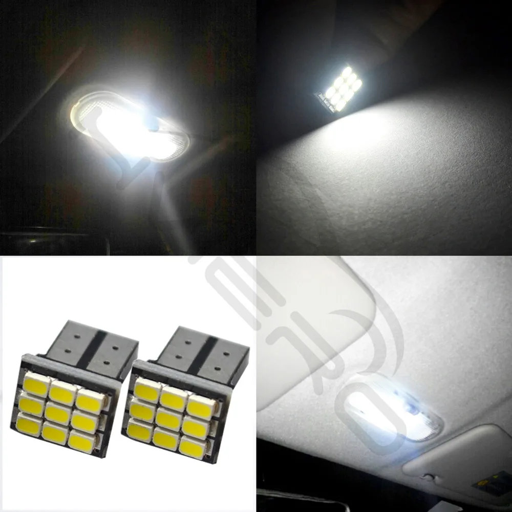 Автостайлинг белого цвета 2x1206 9SMD Авто Светодиодный Маркер АВТО ФОНАРИ
