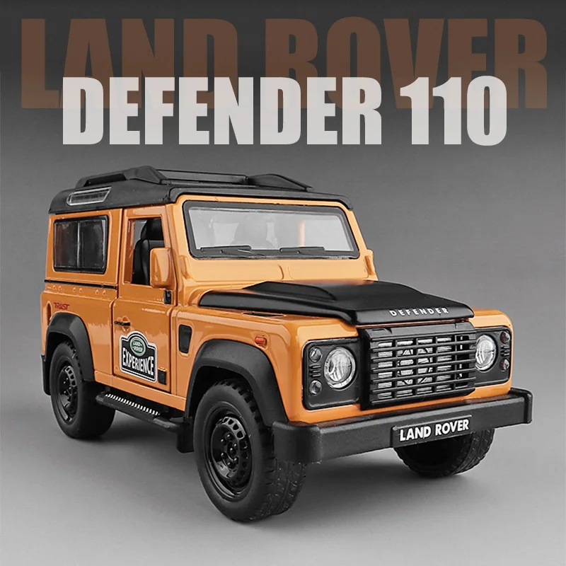 

1:32 Land Rover Defender Car Model Alloy Car Die Cast Toy Car Model Pull Back Children's Toy Collectibles Birthday gift