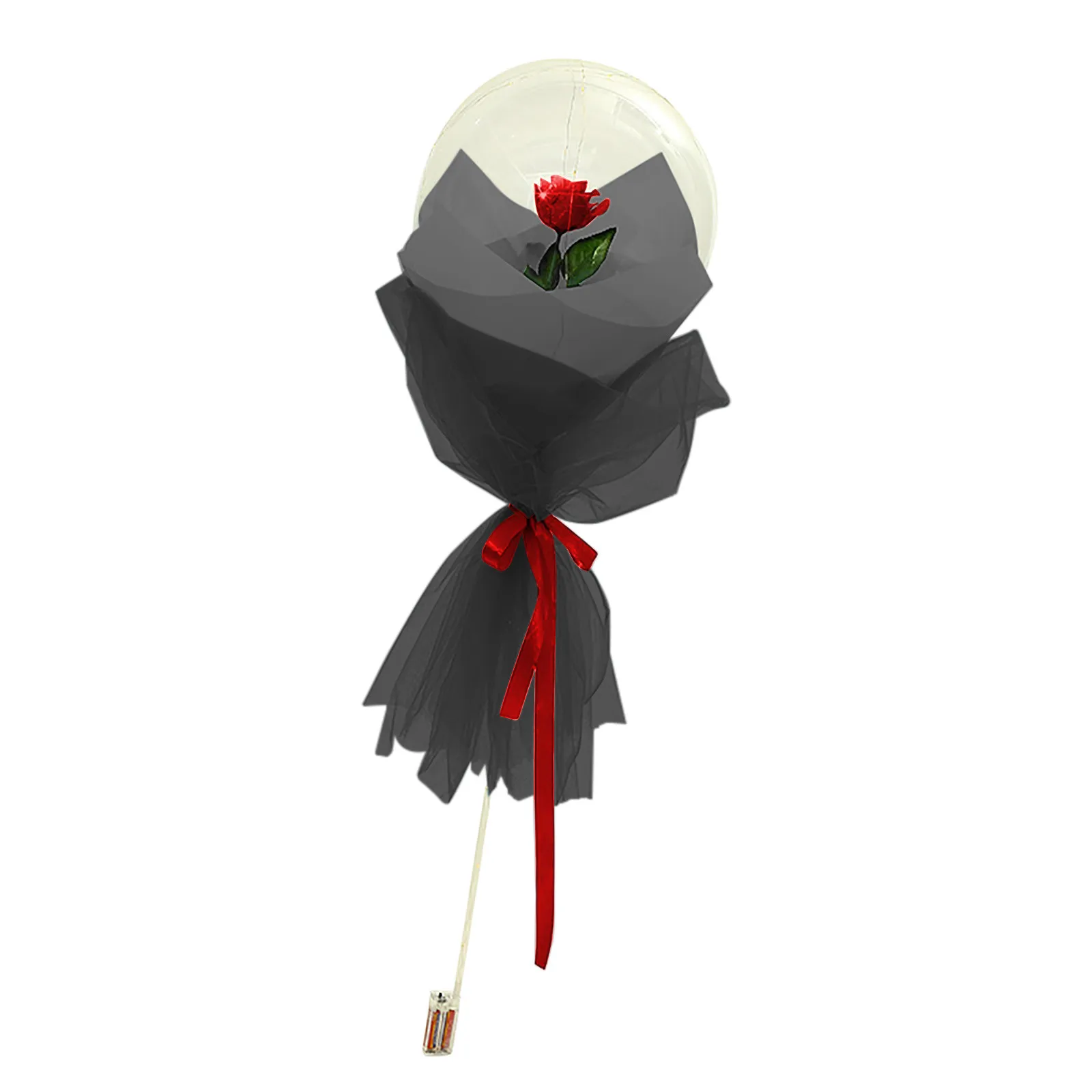

Led Rose Bouquet Luminous Christmas Decorate Gift Decoration Party Wedding #45