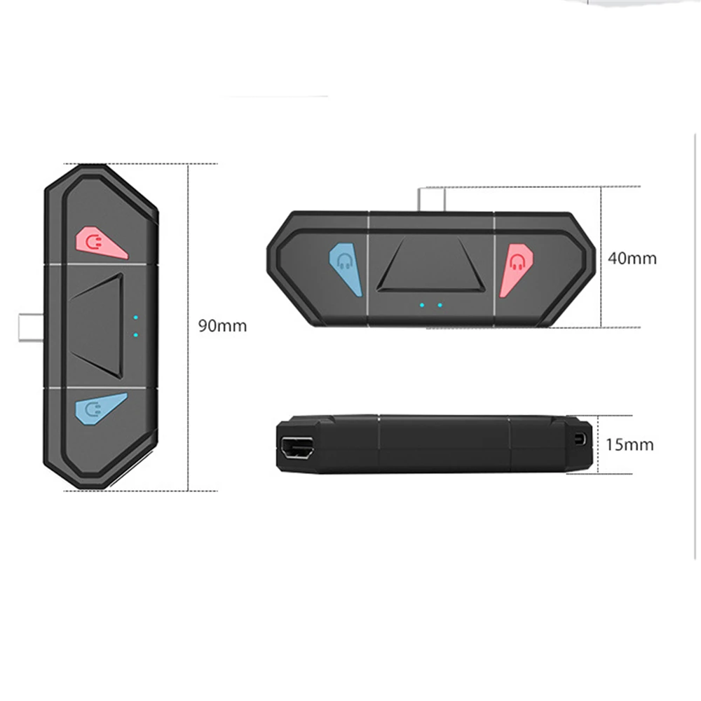 

USB C to HDMI Dock Bluetooth 5.0 Audio Transmitter Adapter for Switch for PS4 Game Console for PC Support Charging