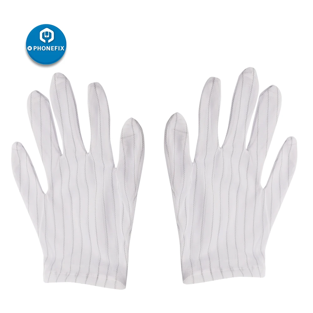 

50PCS/Set Disposable Gloves Electronic Industrial ESD Work Gloves Finger Protection Laboratory Household Anti Static Gloves