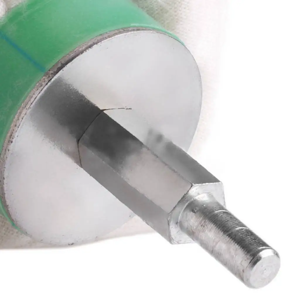 

T-shaped Buffer Cotton Polishing Wheel & Handle For Drill Rim 1/4 Shank 50mm