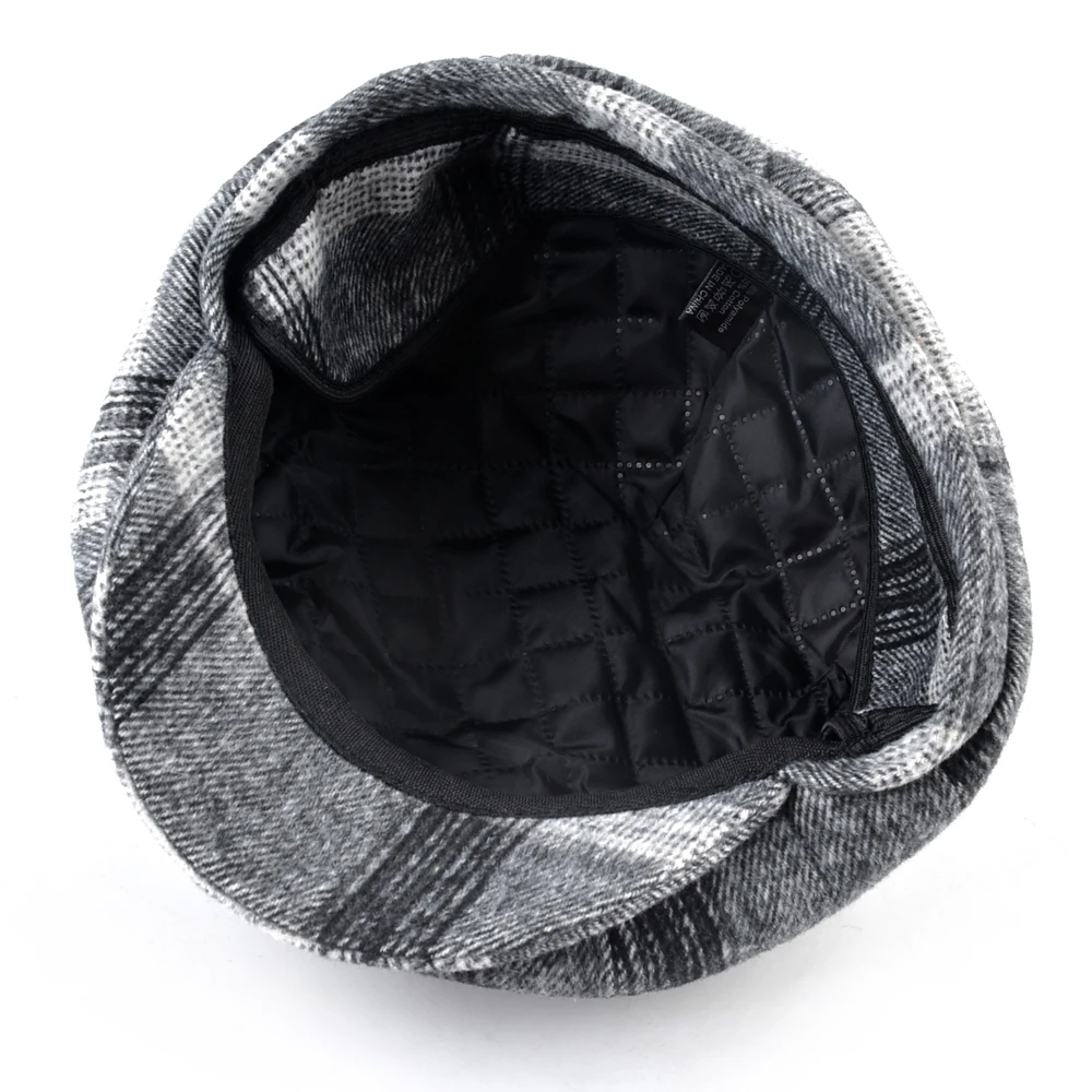 TQMSMY Vintage Beret Hat Men Women Plaid Artist Peaked Caps Unisex New Fashion Newsboy Caps Unisex Casual Berets Boina Hat TME80