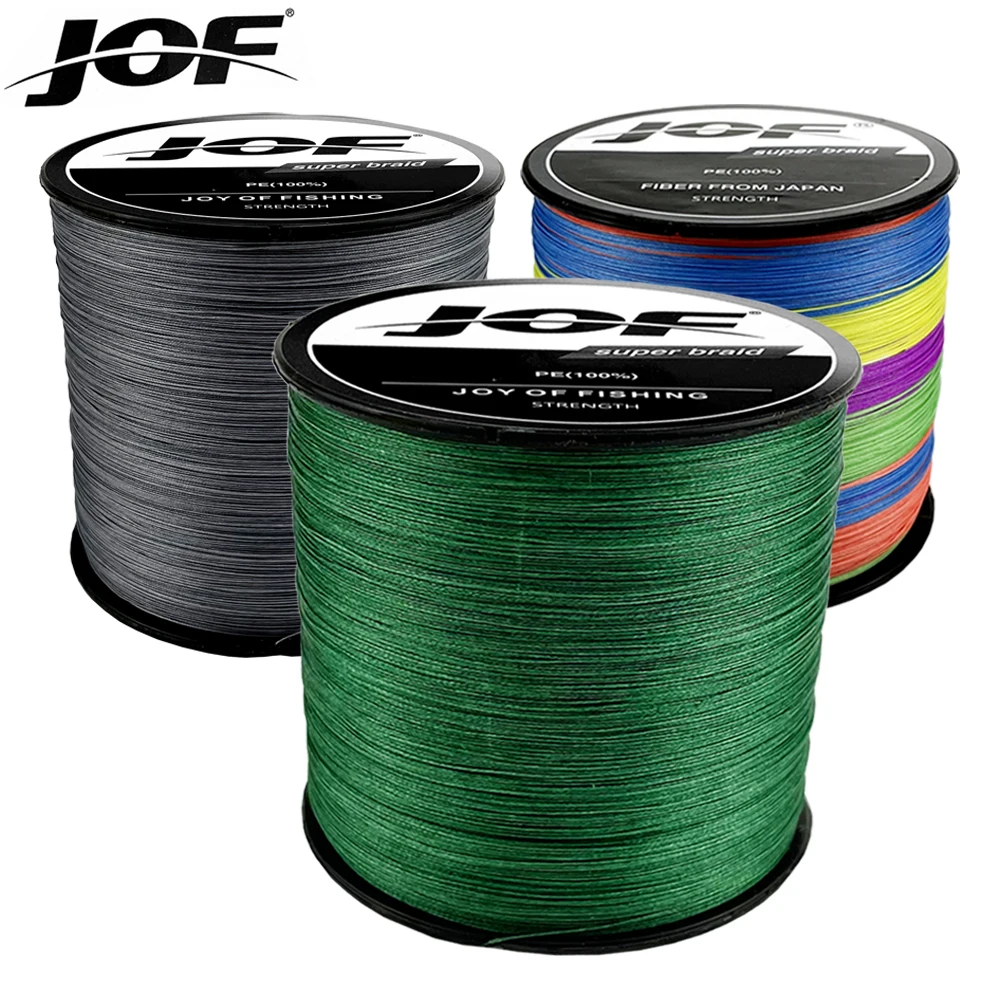 

JOF 300M Braided Fishing Line 12 Strand PE Line Braid Multifilament Fishing Line 25 30 39 50 65 77 92 120LB