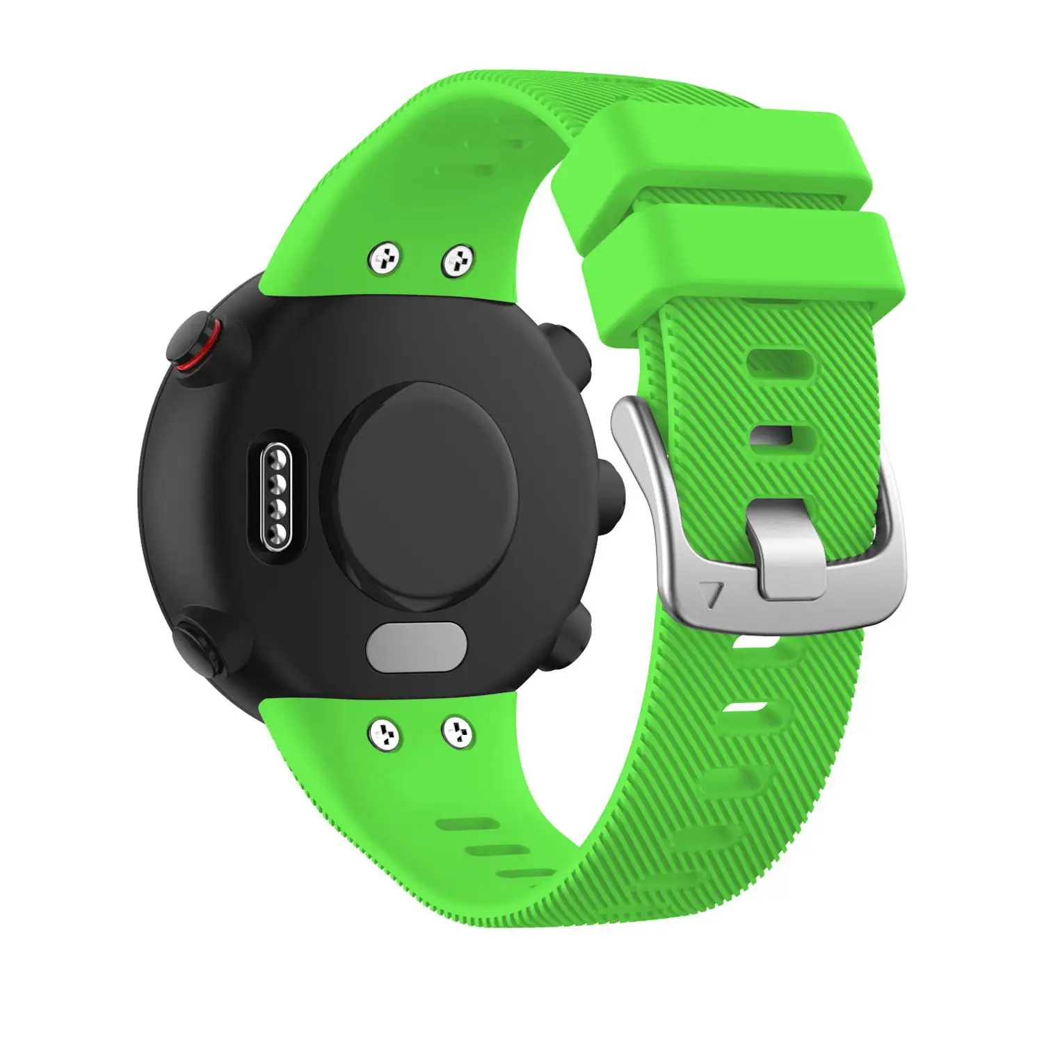 Green Силиконовый ремешок для Garmin Forerunner 45 45 s, умный ремешок для часов, спортивный сменный Браслет, цветной браслет Correa с инструментом - Цвет: Green