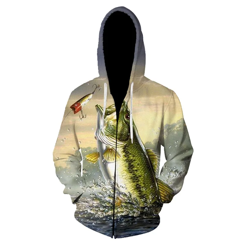 Winter Outdoor Fishing Clothing Men Warm Long Sleeve Cycling Sport Jacket Couple Hooded Zipper Sweatshirt Coat Fishing Clothes