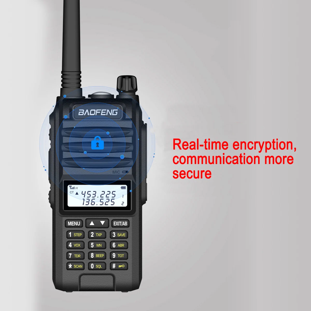 

Baofeng BF-UVF10 Walkie Talkie VHF UHF 10W Waterproof Walkie Talki Dual Band Handheld Two Way Radio 520MHz 128 Channels Radio