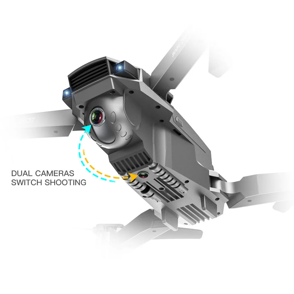 SG907 GPS Дрон с 1080P HD двойной камерой WIFI FPV RC Квадрокоптер складной детские игрушки #