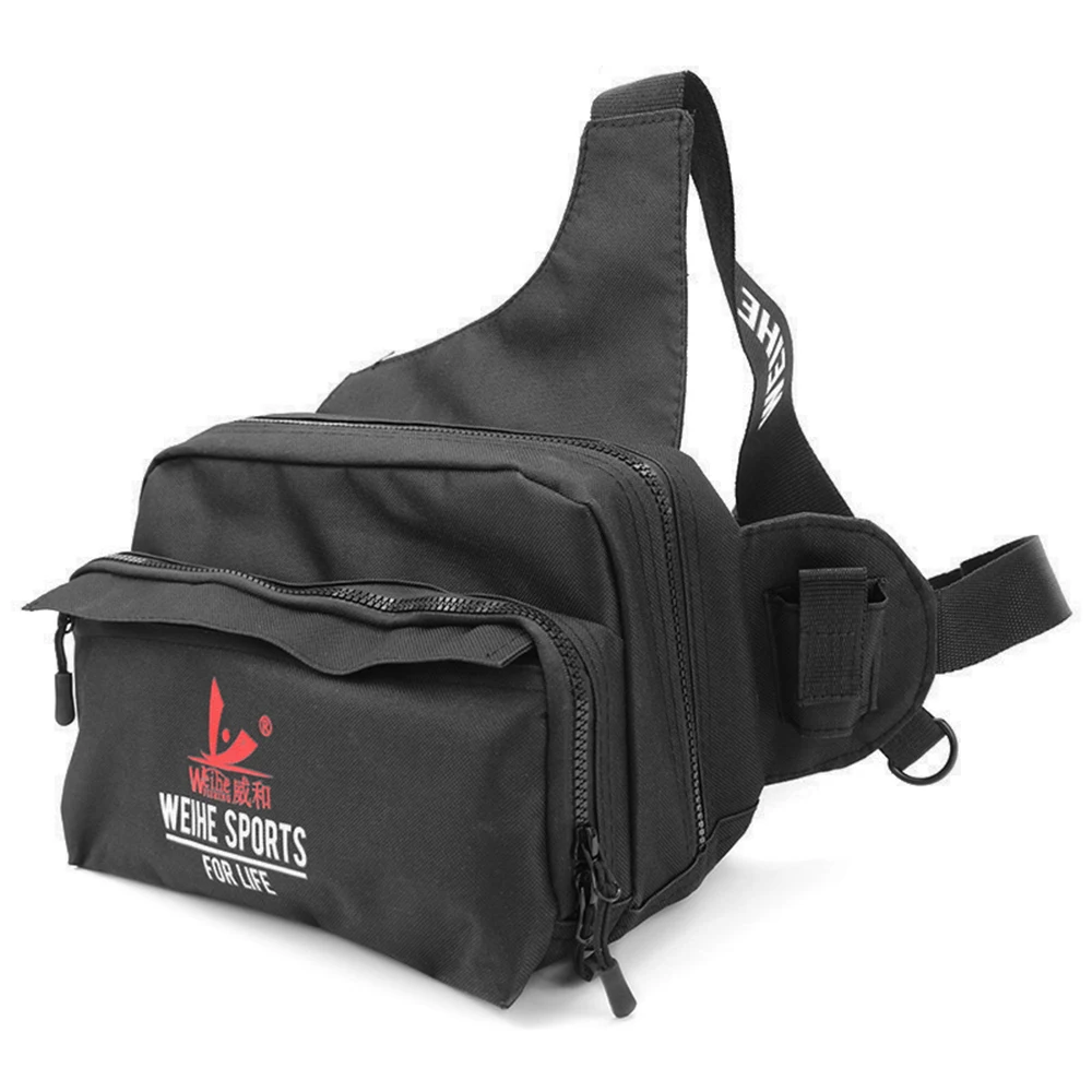 

Fishing Bag Multifunctional Outdoor Waist Bag Portable Lure Waist Pack Messenger Bag Pole Package Fishing Tackle Bag for Cycling