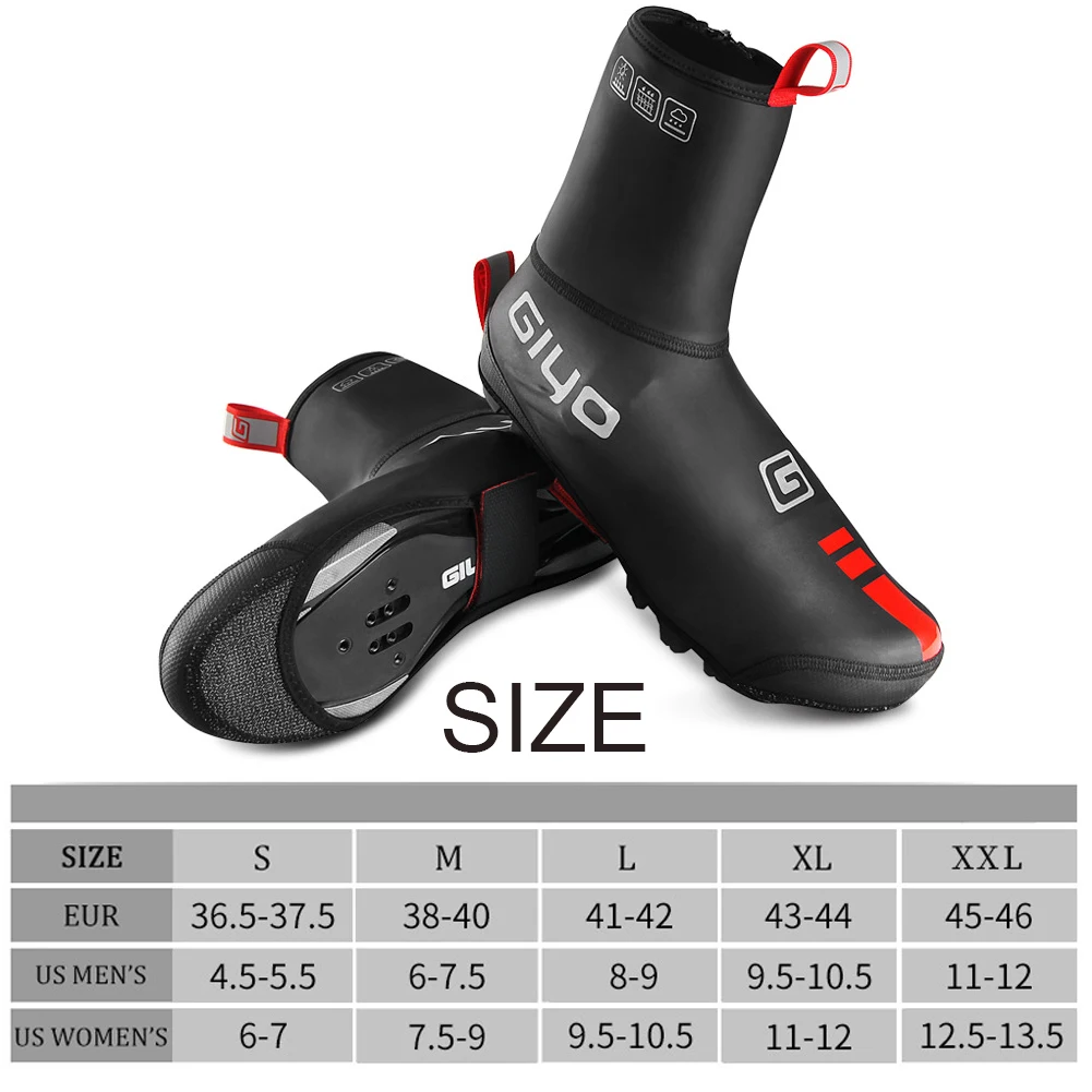 

Cycling Overshoes Waterproof Windproof Rainproof MTB Road Warm bike Shoes Covers Bicycle Winter Thermal Protector for Men Women