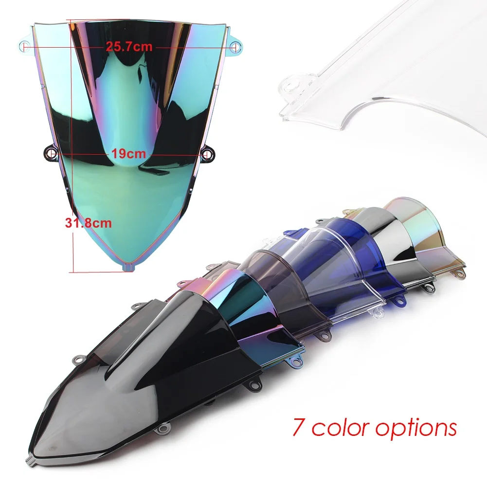 

CBR500R 2020 Windscreen Windshield For Honda CBR 500R 2019 2020 ABS Plastic Motorcycle Windproof Accessories Double Bubble