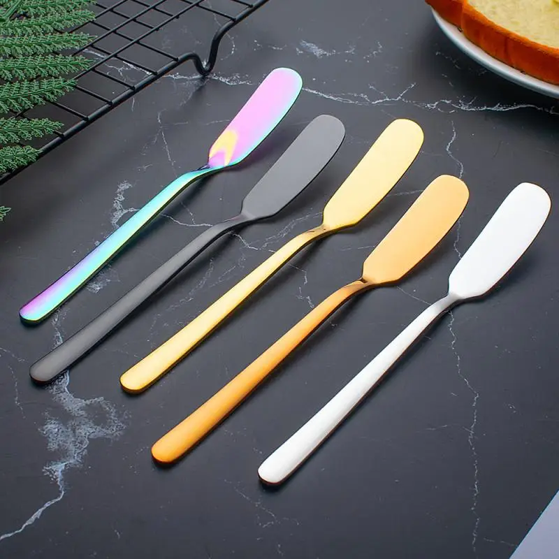 

Butter Knife Cheese Dessert Cheese Spreaders Cream Knifes 304 Stainless Steel Utensil Cutlery Dessert Tools Toast Breakfast Tool