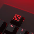 KeyStone Keycap 1 шт. DOTA2 тема алюминиевый сплав металлические механические клавиатуры keycaps R4 высота для оси Cherry MX