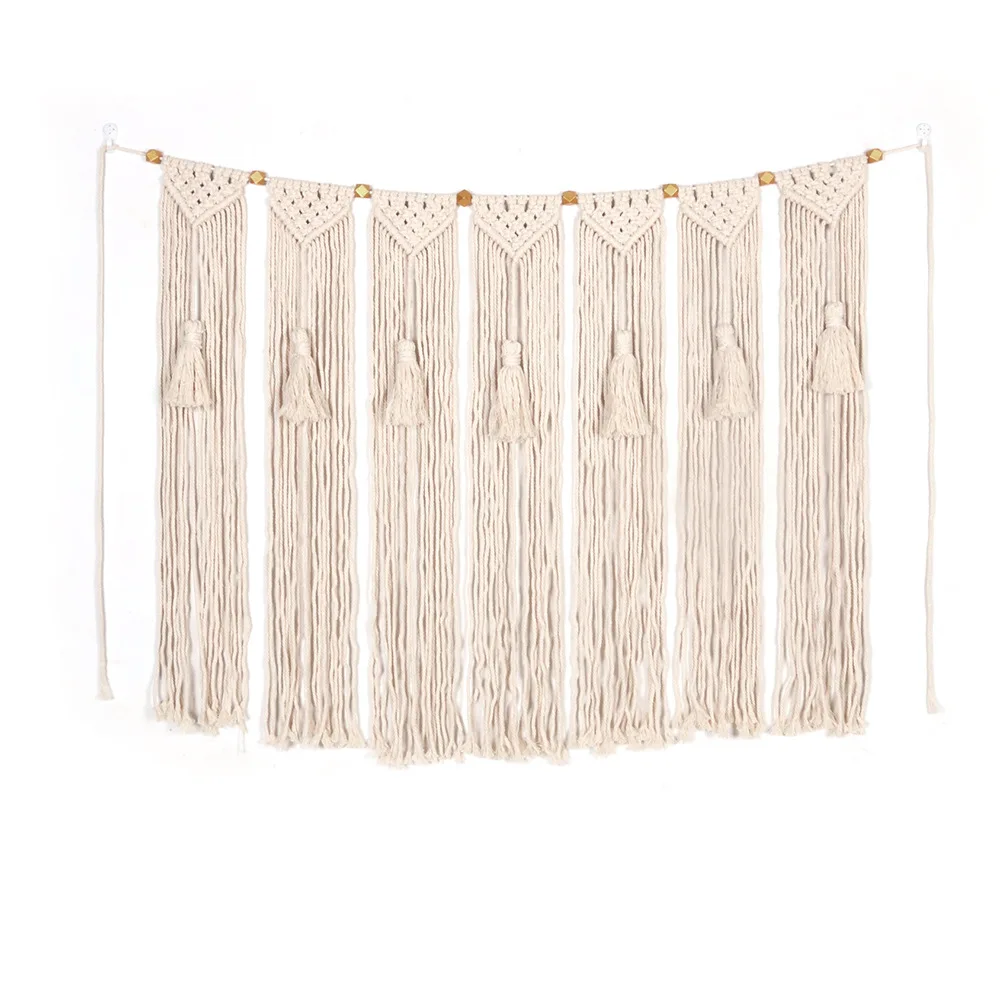 Настенный Гобелен макраме для спальни дома двери окна занавески свадебный фон