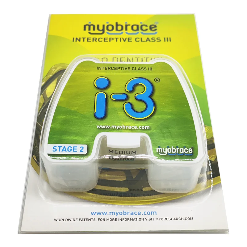 Австралия Myobrace I3 стоматологический I-3 тренажер для детей 5-8/ортодонтический