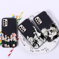 my hero academia phone case for samsung a32 a51 a52 a71 a72 a50 a12 a21s a s note 20 s21 10 plus fe ultra