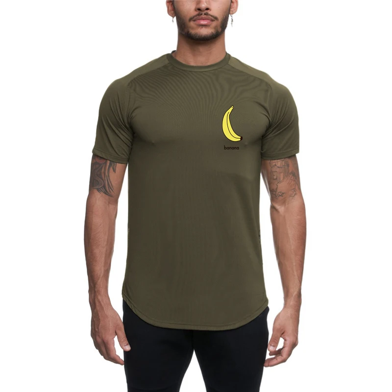 Футболка мужская сетчатая быстросохнущая с коротким рукавом для фитнеса |