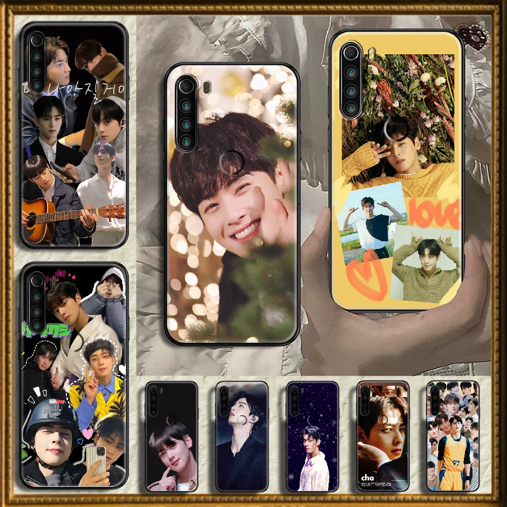 Певица ча EunWoo чехол для телефона Xiaomi Redmi Note 7 7A 8 8T 9 9A 9S 10 K30 Pro Ultra black-арта