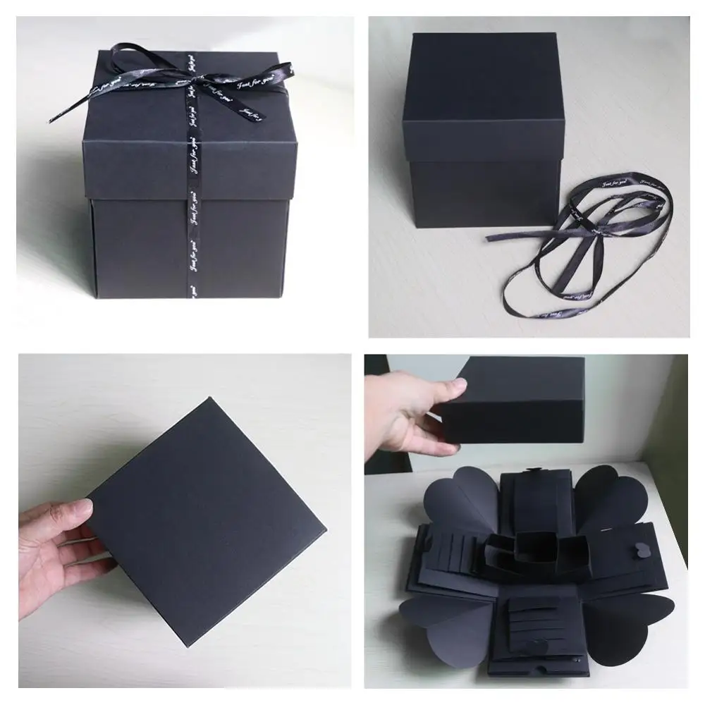 OurWarm DIY сюрприз любовь взрывобезопасная коробка Женская фотоальбом на годовщину