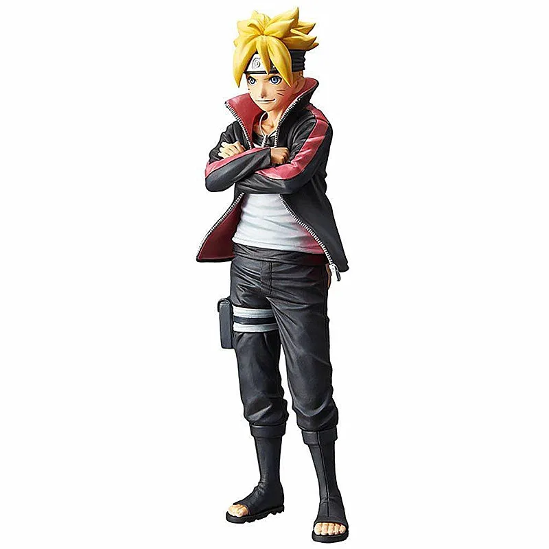 

23cm Anime Shinobi Relations Uzumaki Figure New Age Boruto PVC Action Figure Collectible Model Toy Gift