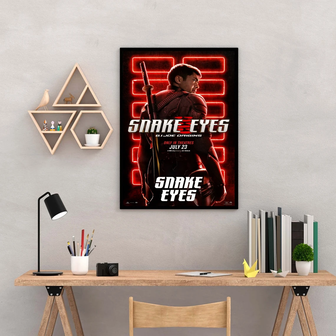 

Змеиные глаза, персонаж дневного света, Художественная печать, холст, живопись, настенные картины, гостиная, домашний декор (без рамки)