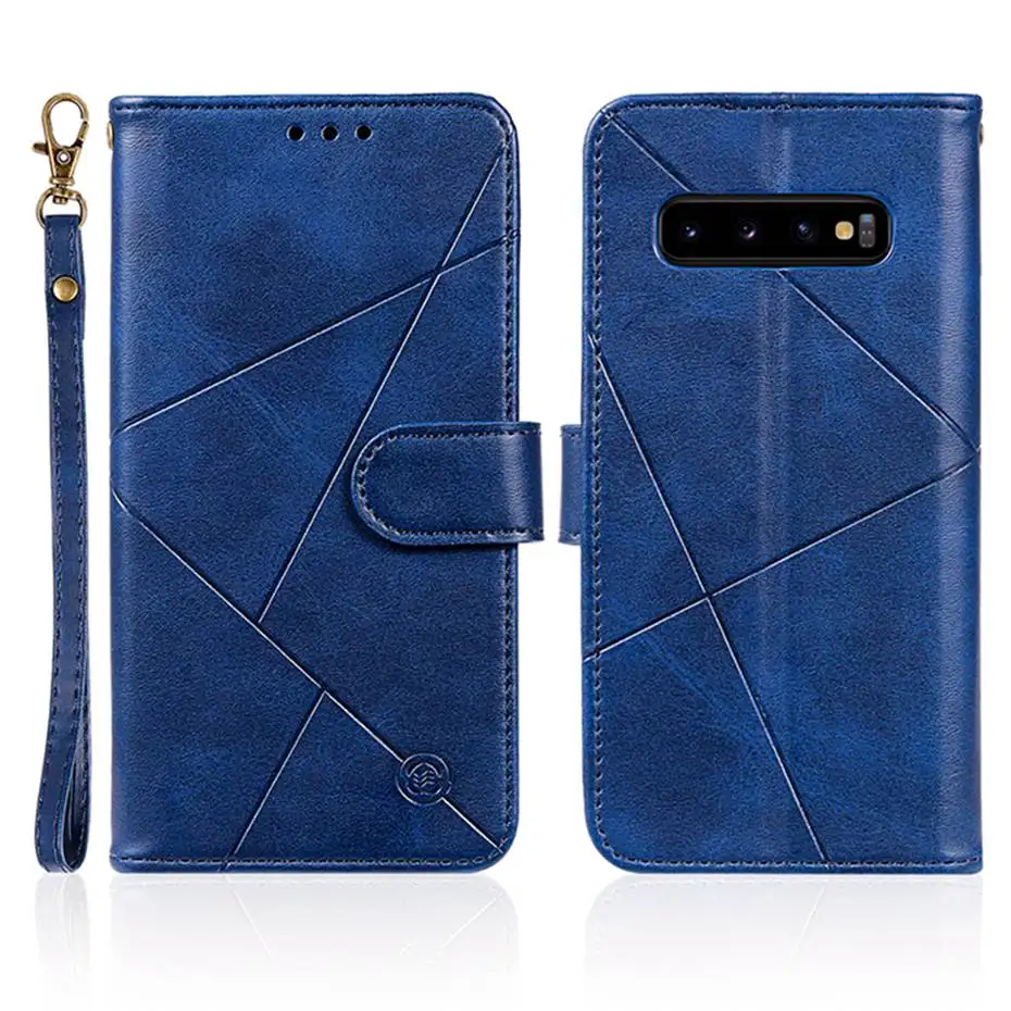 Чехол-книжка для Samsung S10 S9 S8 S7 Plus A10 A20 E A30 A40 A50 S A70 A90 A80 Note 10 9 8 M10 M20 | Мобильные