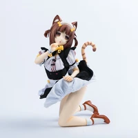 anime toys beautiful girl nekopara maid red bean cat ear maid 14 traits kneeling posture model boxed figurefigure sexy