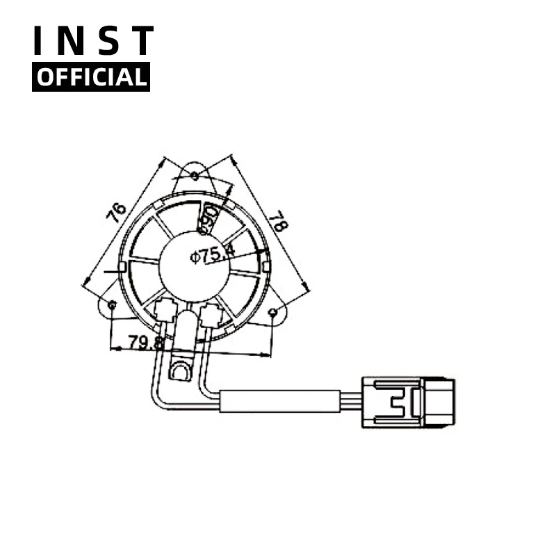 

Air Conditioning Fan AC A/C Blower Motor FOR Application 12V
