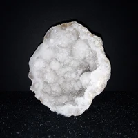 200 300g natural white agate geode crystal cluster cornucopia feng shui decorative stone gemstones