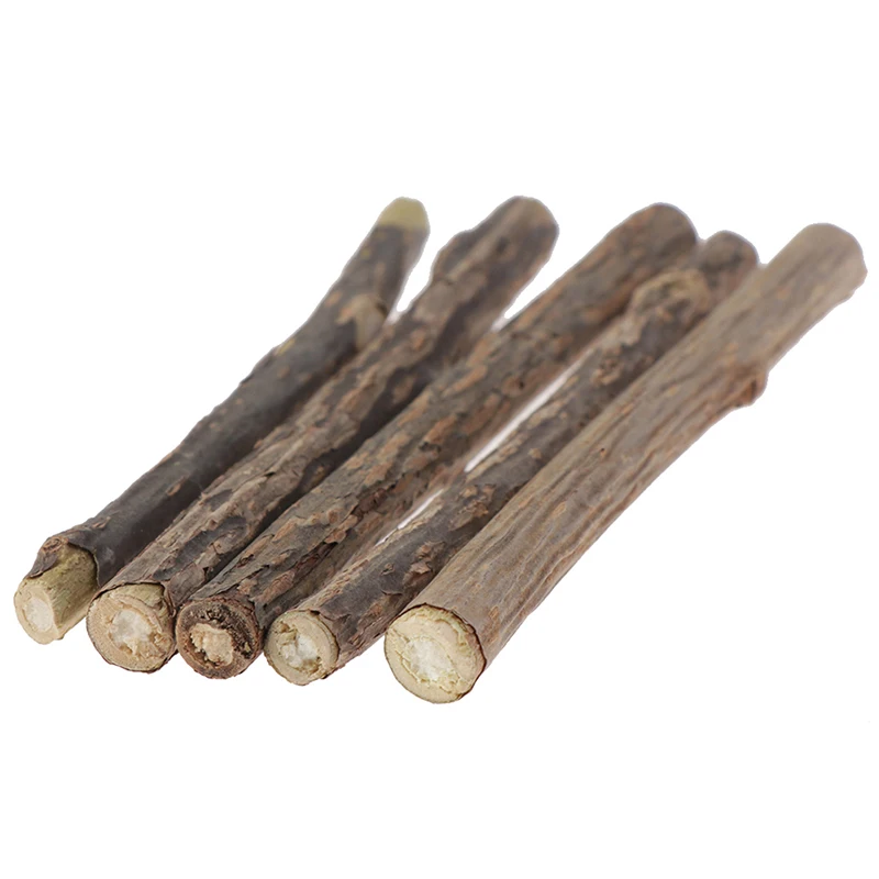 

5pcs Pure Natural Catnip Pet Cat Toy Molar Toothpaste Branch Cleaning Teeth Silvervine Cat Snacks Sticks Pet Supplies