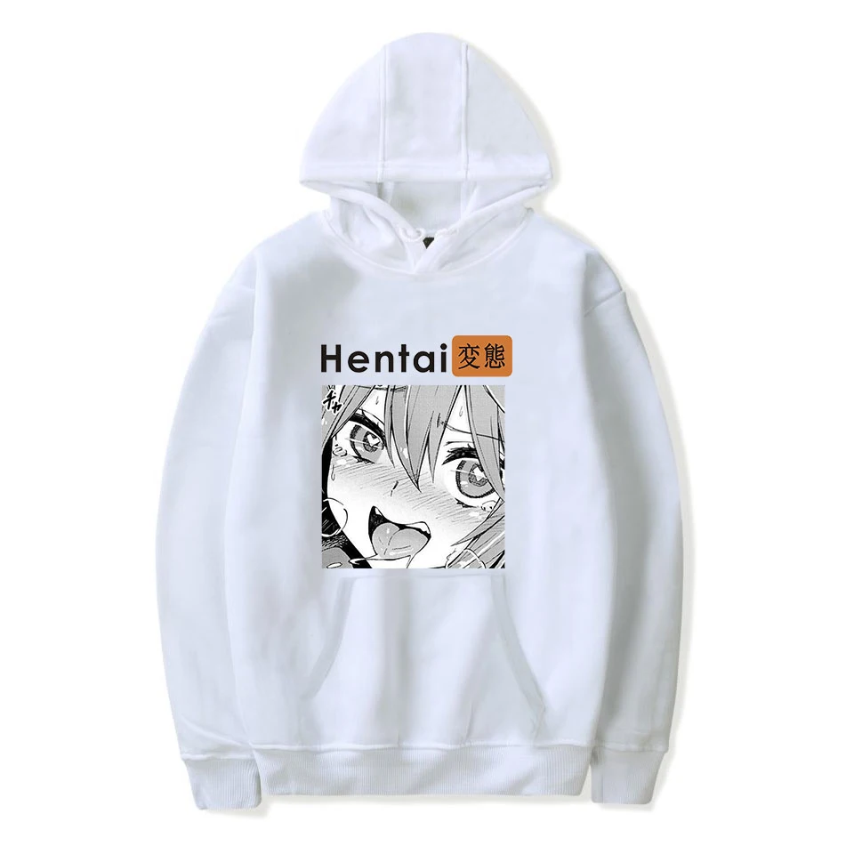 Аниме Otaku толстовки Kawaii Hentai Harajuku Модные женские мужские Осенние повседневные 2020