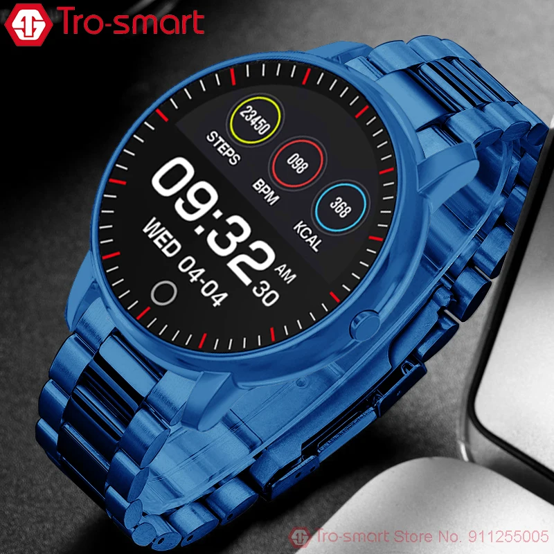Смарт часы Trosmart мужские и женские электронные смарт для Android IOS фитнес трекер из