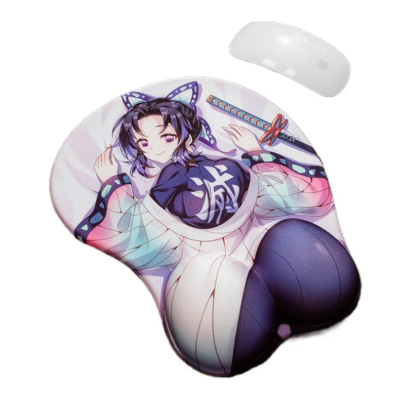 

Hot Sale Anime Demon Slayer Cosplay Mouse Pad Blade Butterfly Ninja Beauty Computer Game Soft Fashion Anime Cosplay Mouse Pad