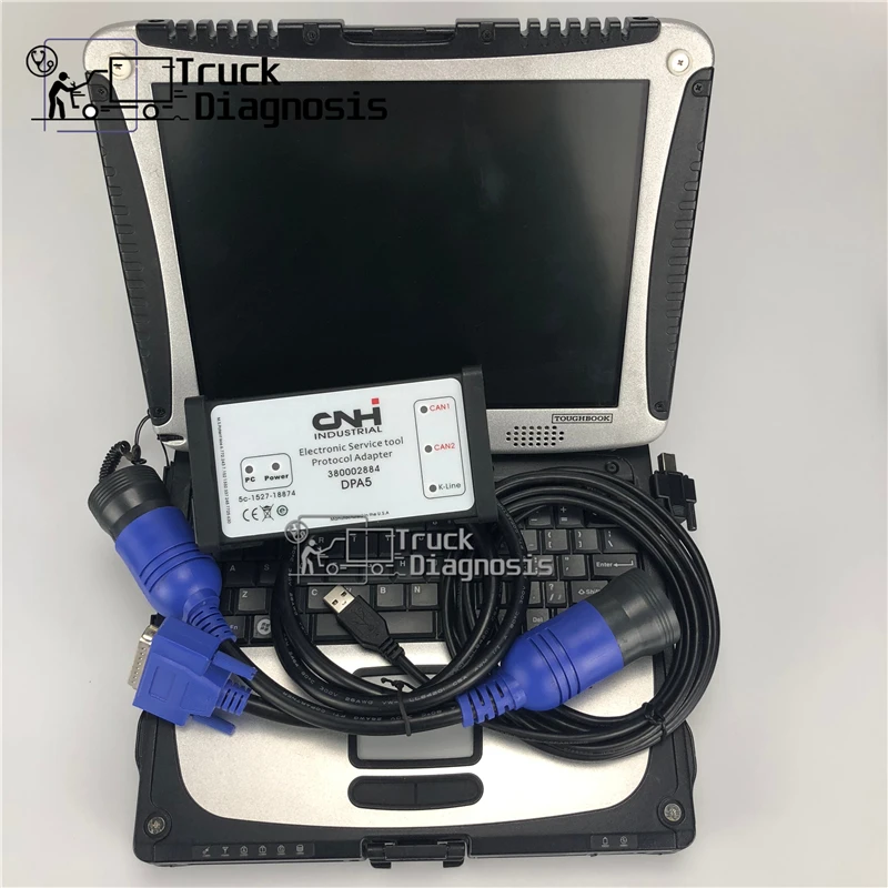 CF19 ноутбук+ 9,1 CNH Est, CNH Est диагностический комплект для New голландский чехол диагностический сканер инструмент dpa5 cnh электронный СЕРВИС ИНСТРУМЕНТ