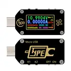 USB-тестер TC66TC66C с цветным дисплеем, вольтметр-амперметр с разъемом USB Type-C, измеритель напряжения PD, зарядного устройства, аккумулятора